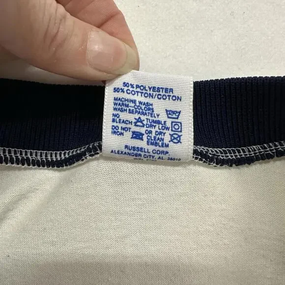 Vintage Russell Athletic Atlanta Braves Size M Baseball Jersey Retro 90s Iconic - Picture 6 of 9